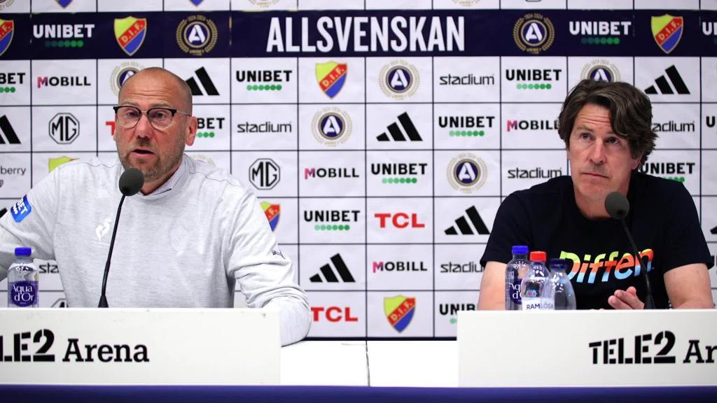 Presskonferens | Djurgården - Halmstad