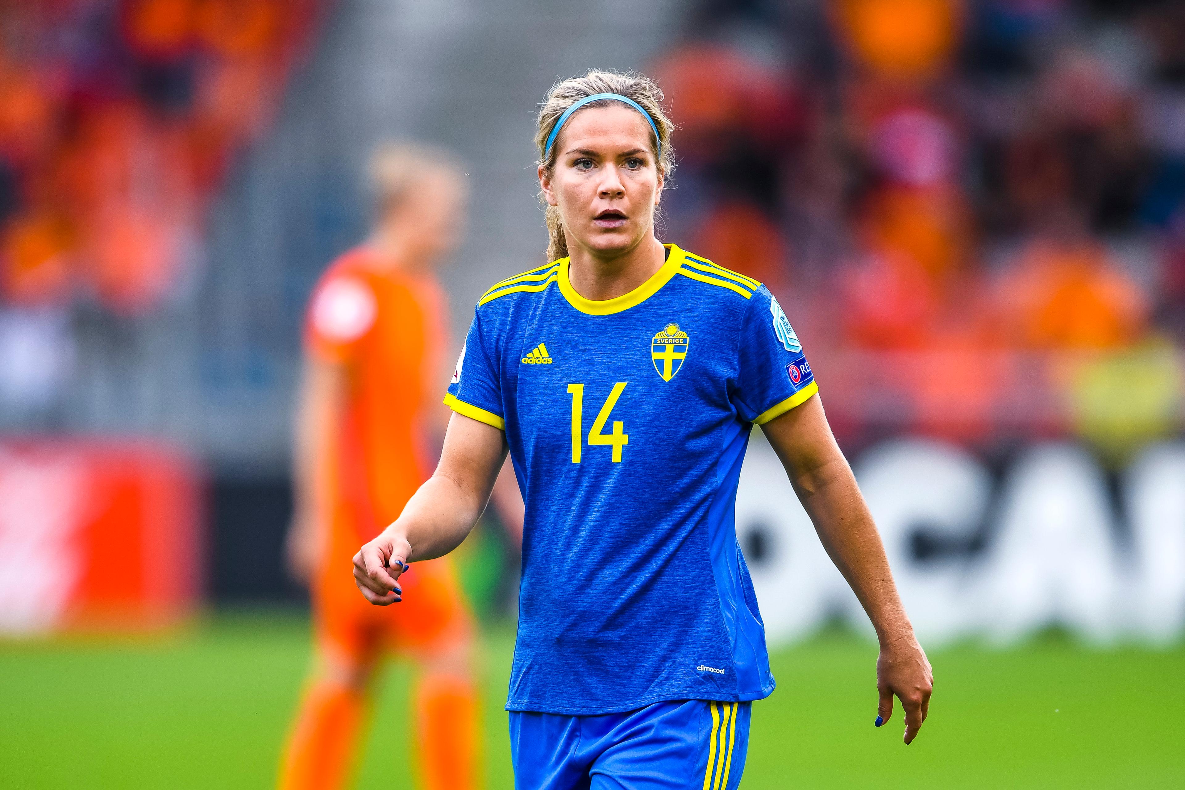 Hanna Folkesson i landslaget